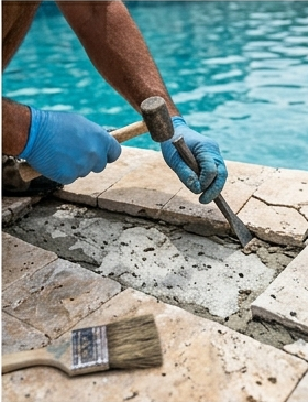 Pool Tile Repair 1 Pool Tile Repair Spring TX