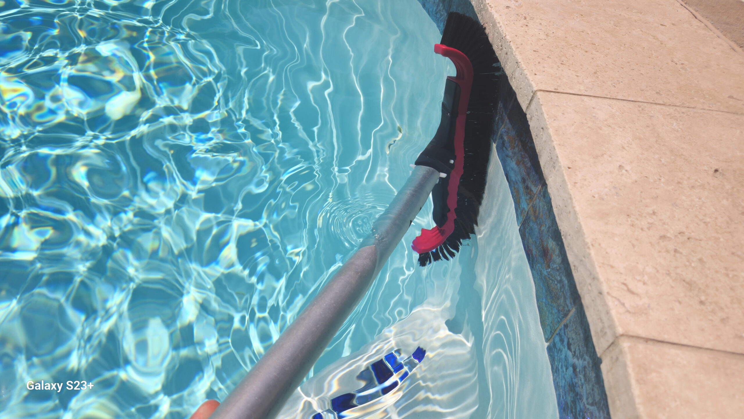 Brush and vacuum only pool service in Spring, TX