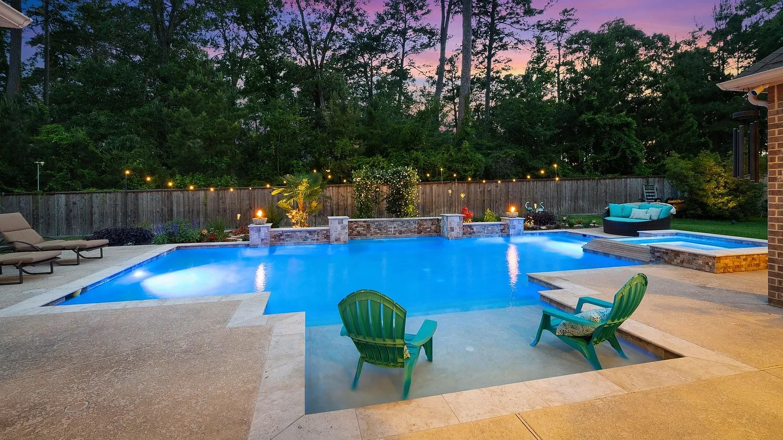 Green to clean pool service in Spring TX